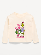 Image 1 of 2, crew neck, long sleeves, drop shoulders, licensed graphic at front, ™ & © 2026 Dr. Seuss Enterprises, L.P., Product #1184940