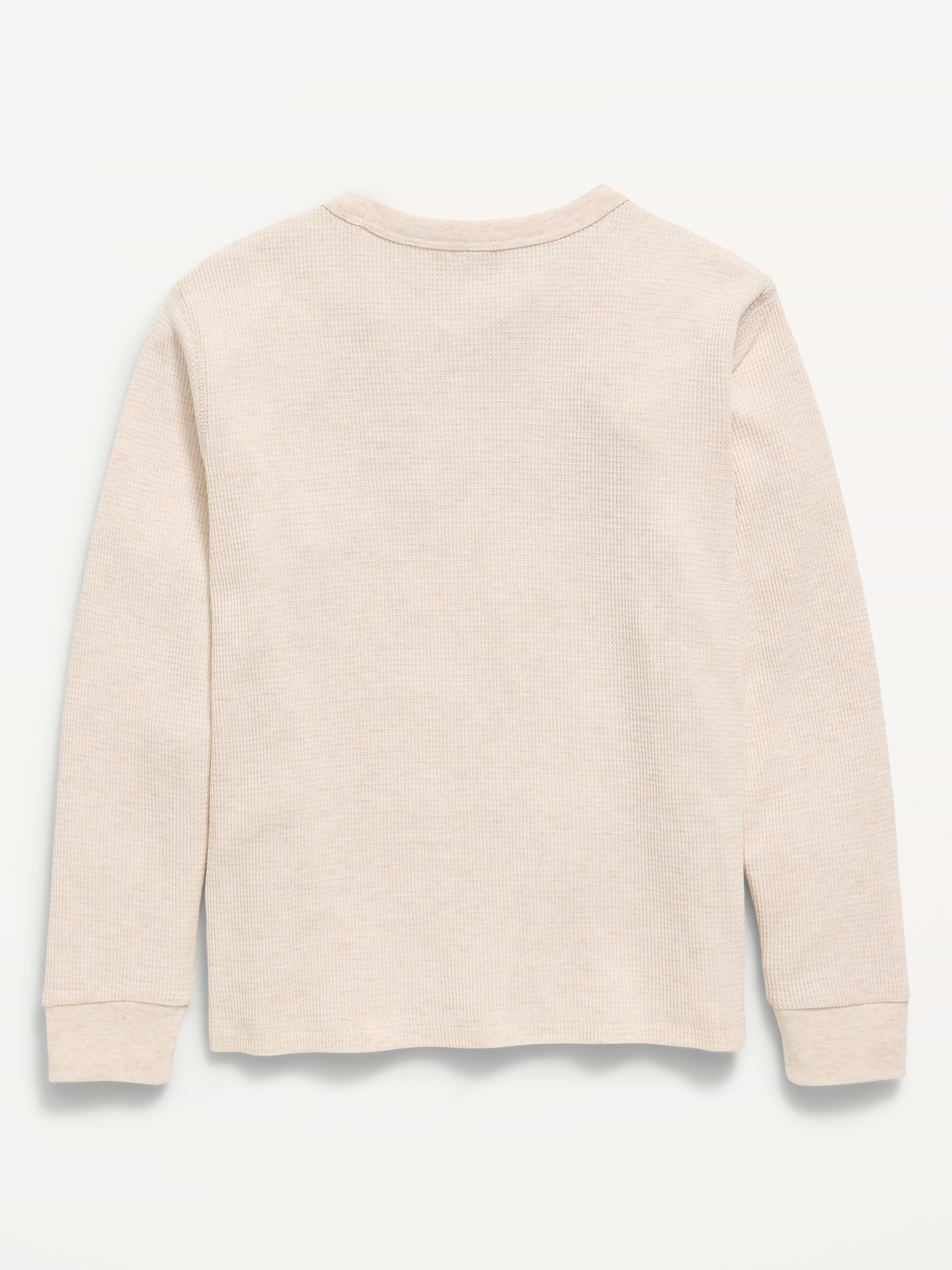 Image 3 of 3, Long-Sleeve Waffle-Knit Logo Graphic T-Shirt for Boys