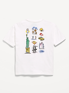 Image 2 of 2, Oversized Short-Sleeve Graphic T-Shirt for Boys