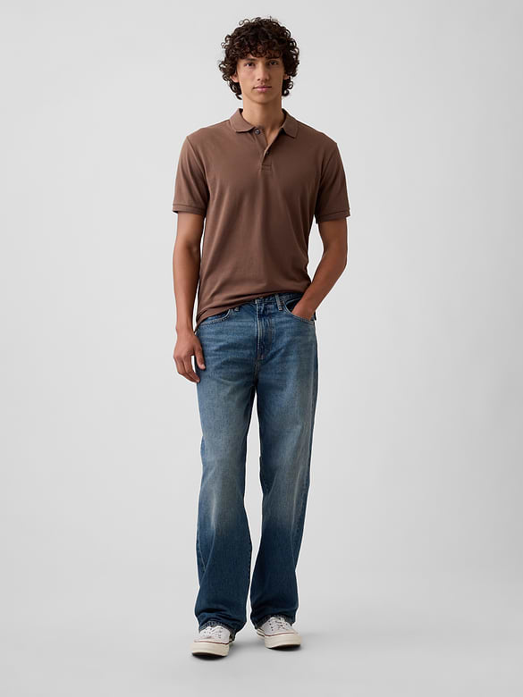 Stretch Pique Polo Shirt