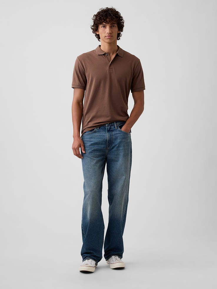 Image number 3 showing, Stretch Pique Polo Shirt