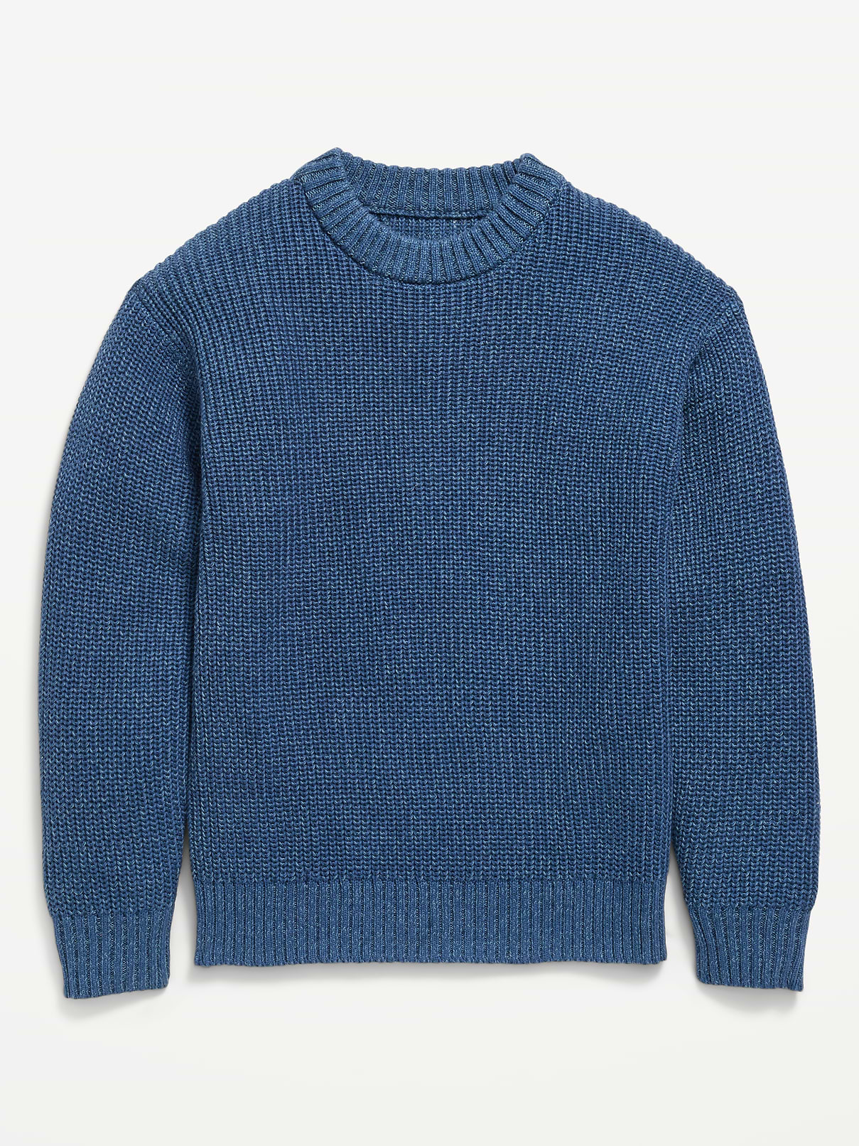Image 1 of 2, crew neck, long sleeves, drop shoulders, easy pullover style, Product #903885
