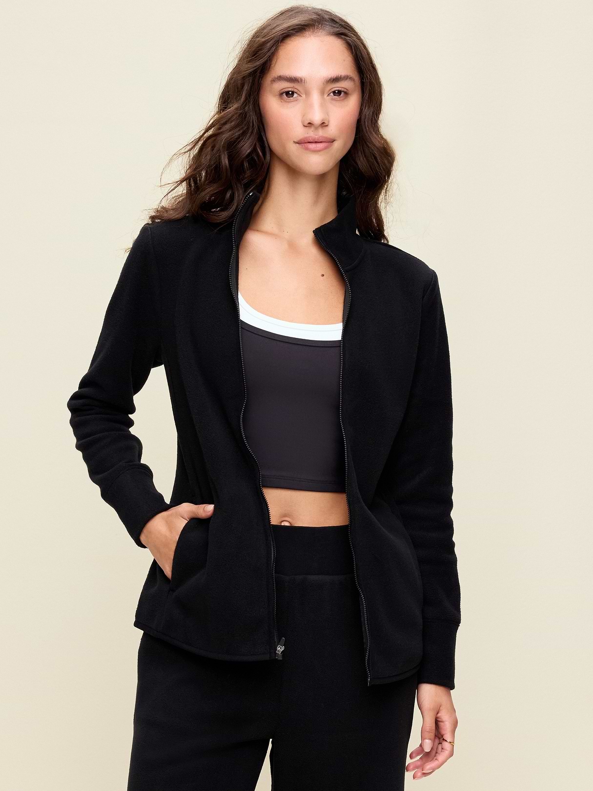 Fitted Performance Fleece Full-Zip Jacket | Old Navy