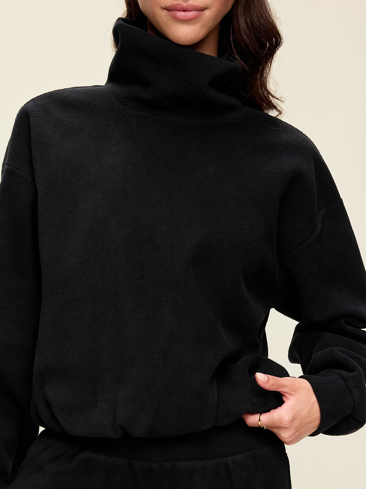 Image number 4 showing, Performance Fleece Funnel Neck Pullover