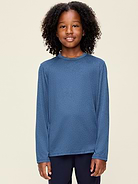 Image number 1 showing, CloudMotion Long-Sleeve Performance T-Shirt for Boys
