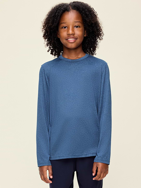 CloudMotion Long-Sleeve Performance T-Shirt for Boys