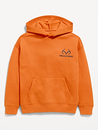 Image 1 of 2, built-in hood, long sleeves, drop shoulders, kangaroo pocket, licensed graphic at front and back, REALTREE® is a registered trademark of Jordan Outdoor Enterprises, Ltd., Product #906072