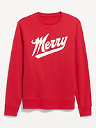 Image 2 of 2, Graphic Crew-Neck Sweatshirt