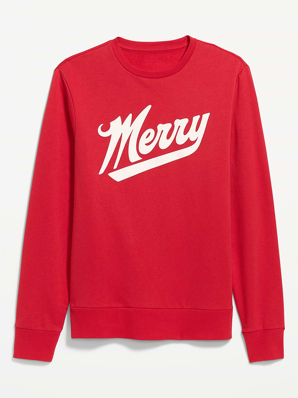 Graphic Crew-Neck Sweatshirt