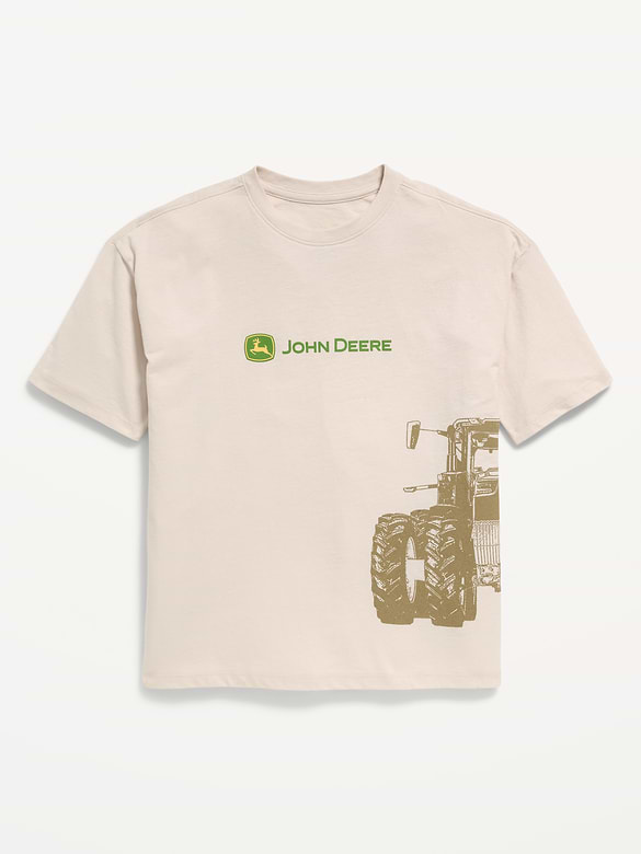 John Deere™ Oversized Gender-Neutral T-Shirt for Kids