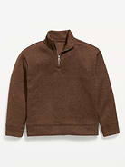 Image 1 of 2, mock neck, quarter zip, long sleeves, Product #906180
