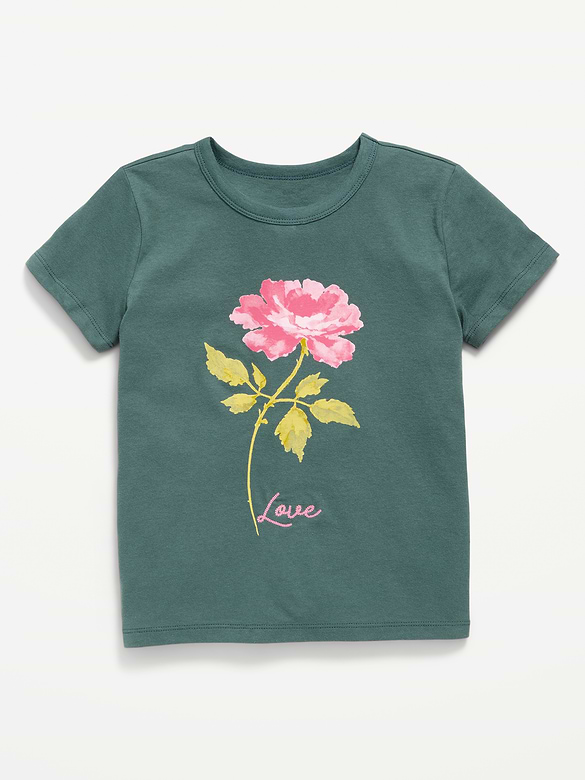Short-Sleeve Graphic T-Shirt for Girls