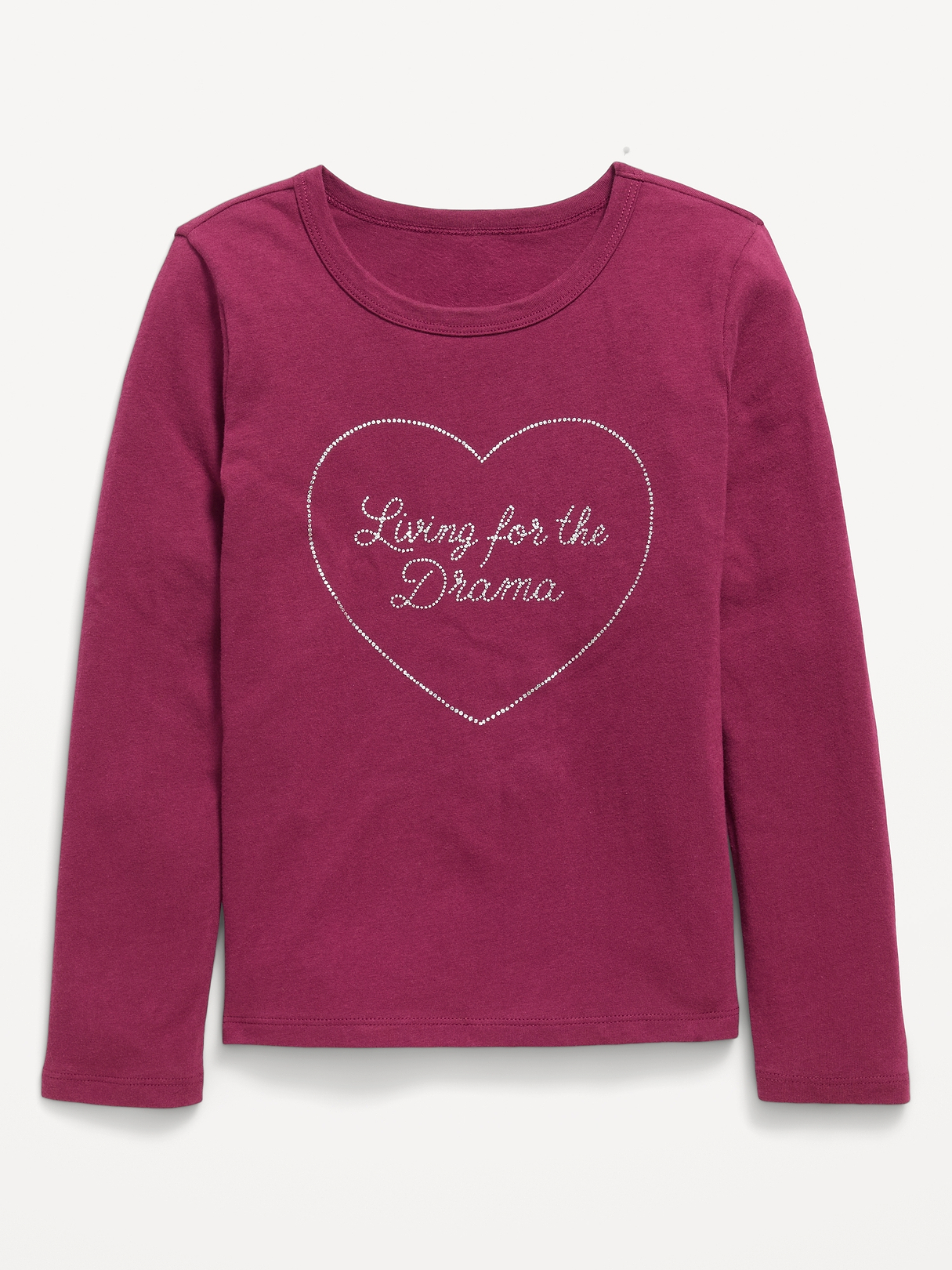 Long-Sleeve Graphic T-Shirt for Girls | Old Navy
