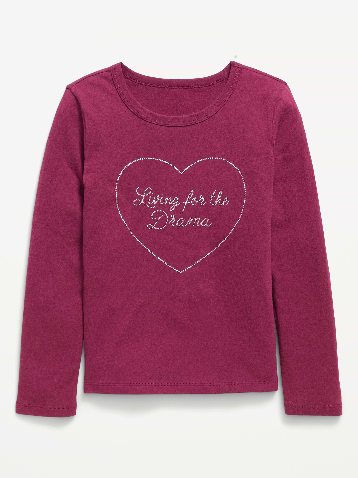 Image 1 of 1, crew neck, long sleeves, graphic at front, Product #906172