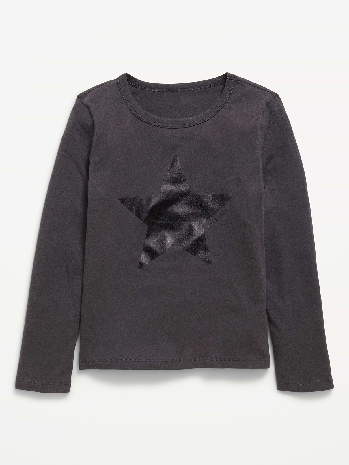 Image 1 of 1, crew neck, long sleeves, graphic at front, Product #906172