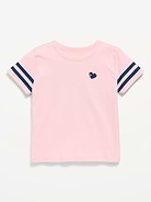 Image 1 of 2, crew neck, short sleeves, graphic at front, Product #906318