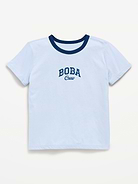 Image 1 of 2, crew neck, short sleeves, graphic at front, Product #906318