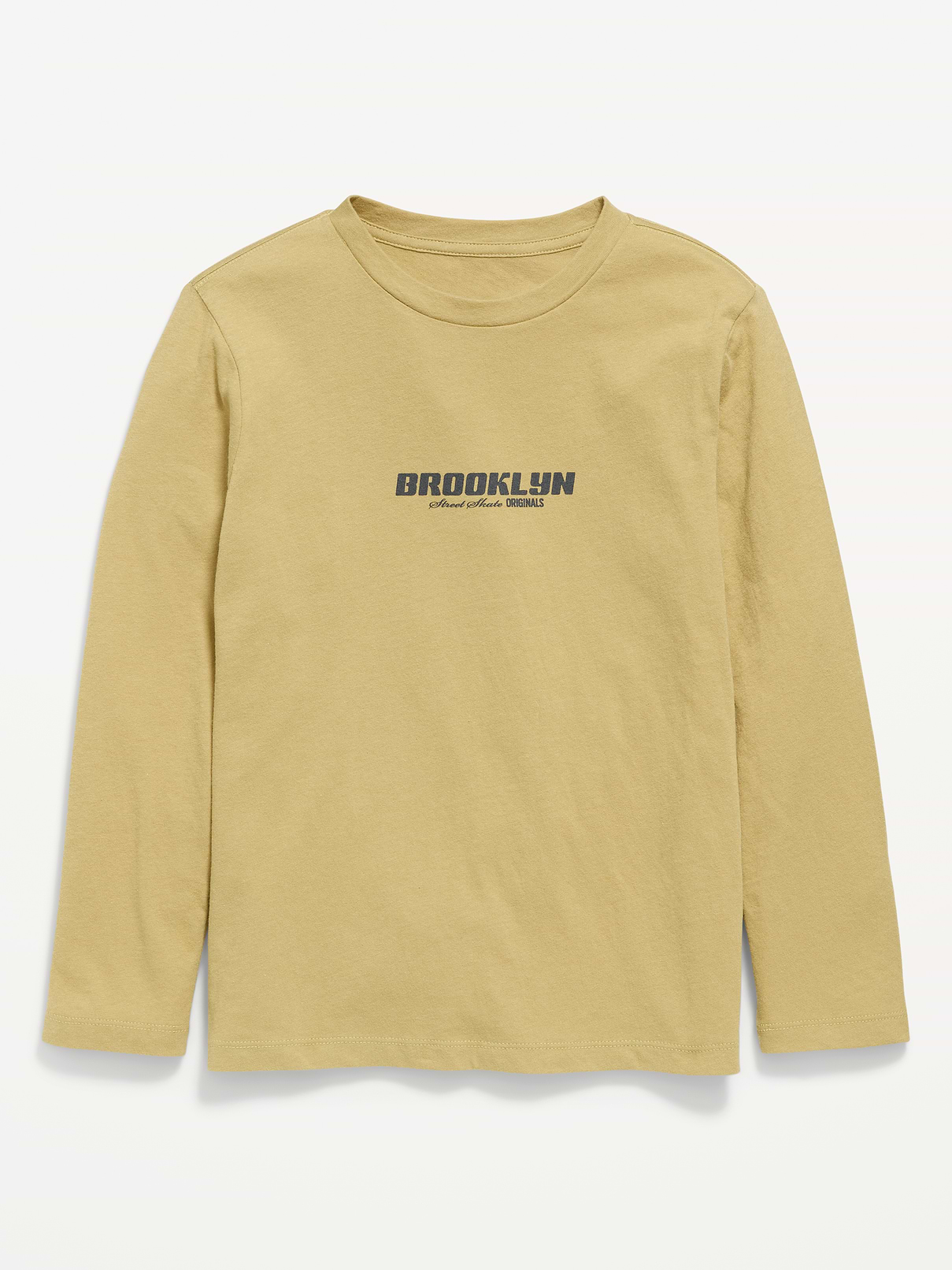 Image 1 of 2, crew neck, long sleeves, graphic at front, Product #906427