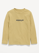 Image 1 of 2, crew neck, long sleeves, graphic at front, Product #906427