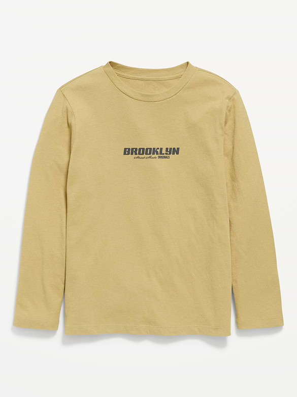 Long-Sleeve Graphic T-Shirt for Boys