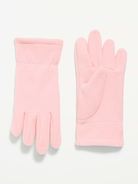 Gender-Neutral Microfleece Gloves for Kids