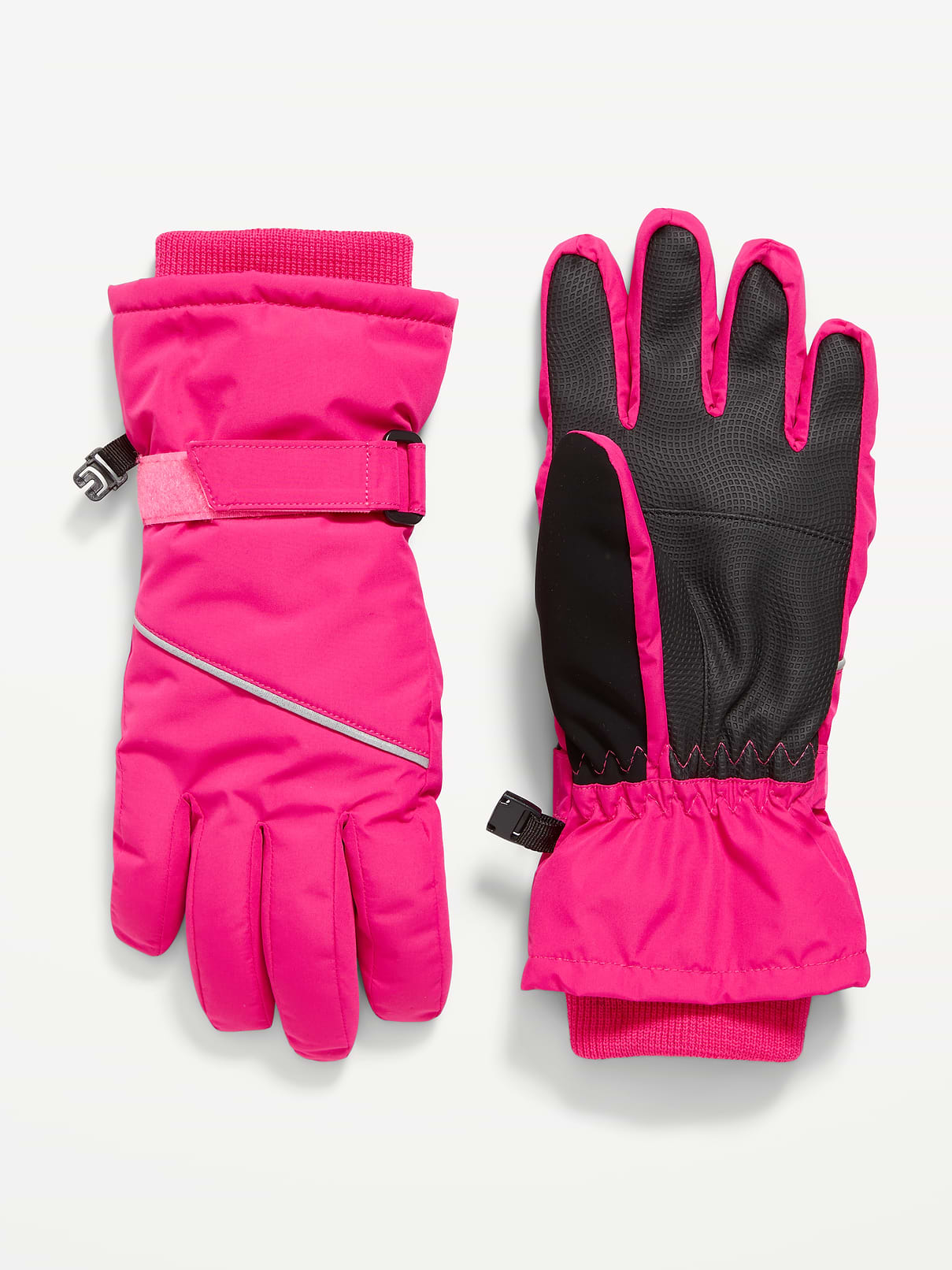 Image 1 of 1, elasticized cinched cuffs, adhesive secure close strap at wrists, Product #907726