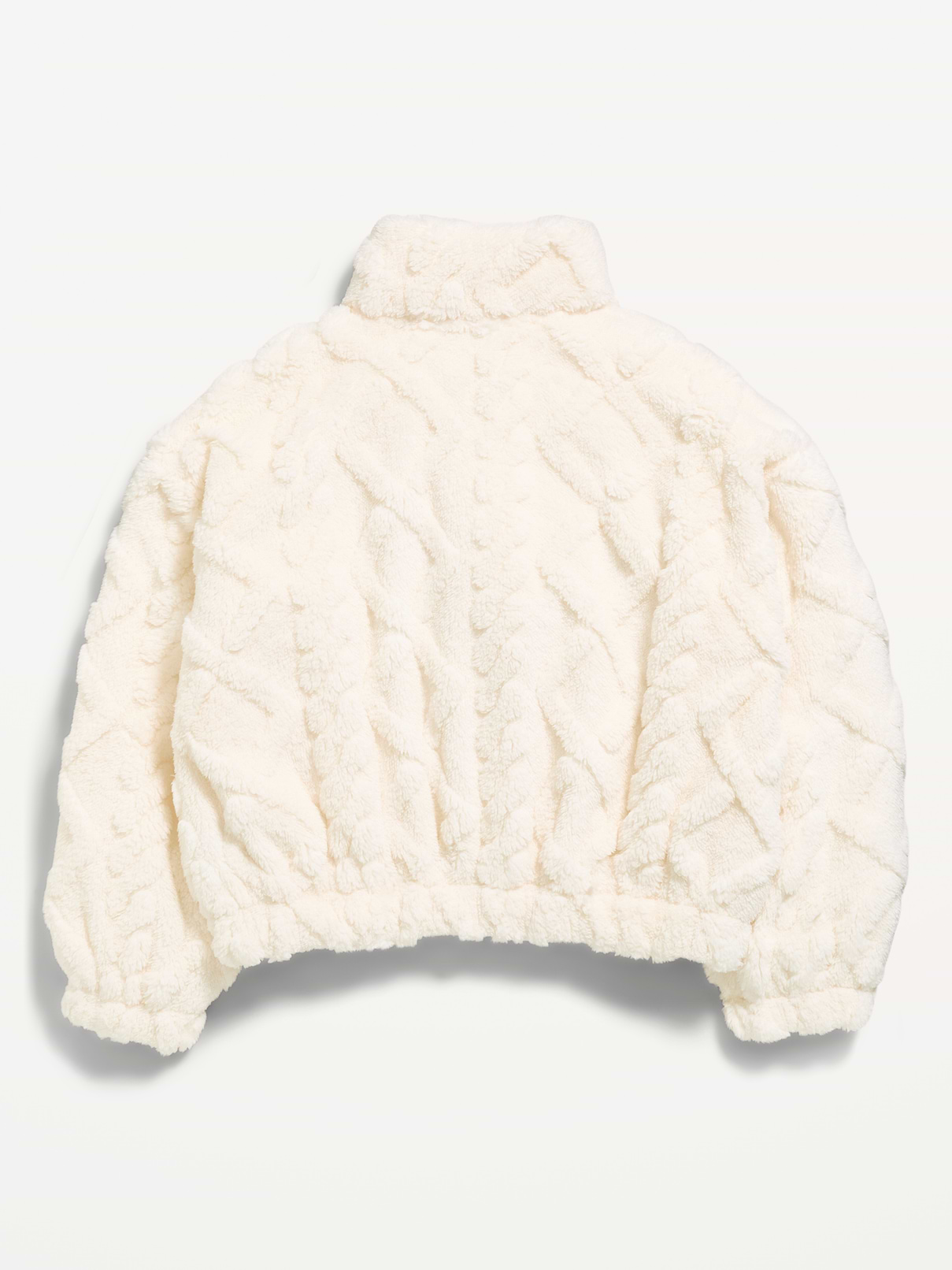 Image number 3 showing, Oversized Sherpa Jacket for Girls