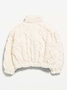 Image number 3 showing, Oversized Sherpa Jacket for Girls