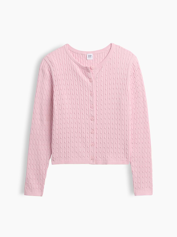 Kids Cable-Knit Cardigan