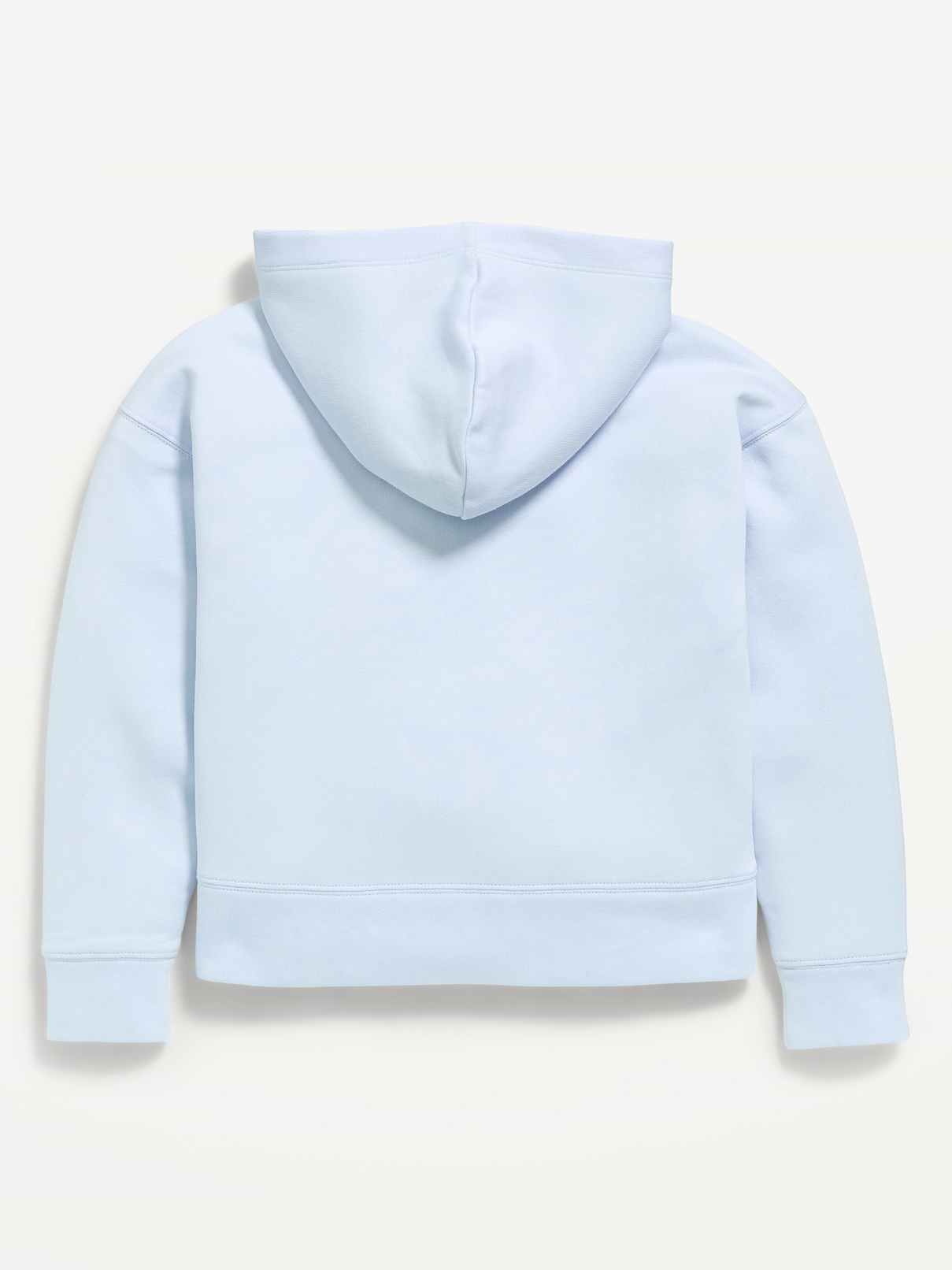 Image 2 of 2, Logo Graphic Sherpa-Lined Zip Hoodie for Girls