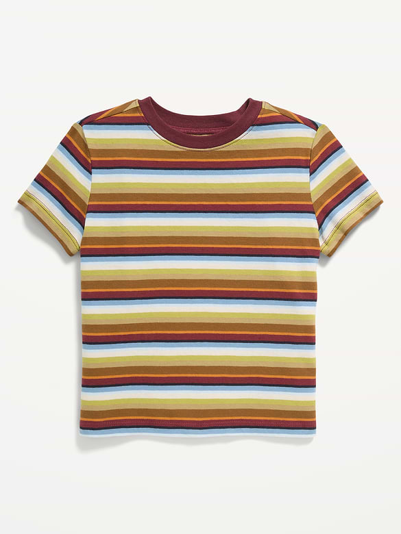 Short-Sleeve Striped T-Shirt for Toddler Boys