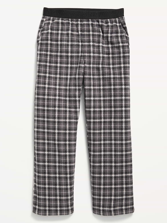 Gender-Neutral Microfleece Pajama Pants for Kids