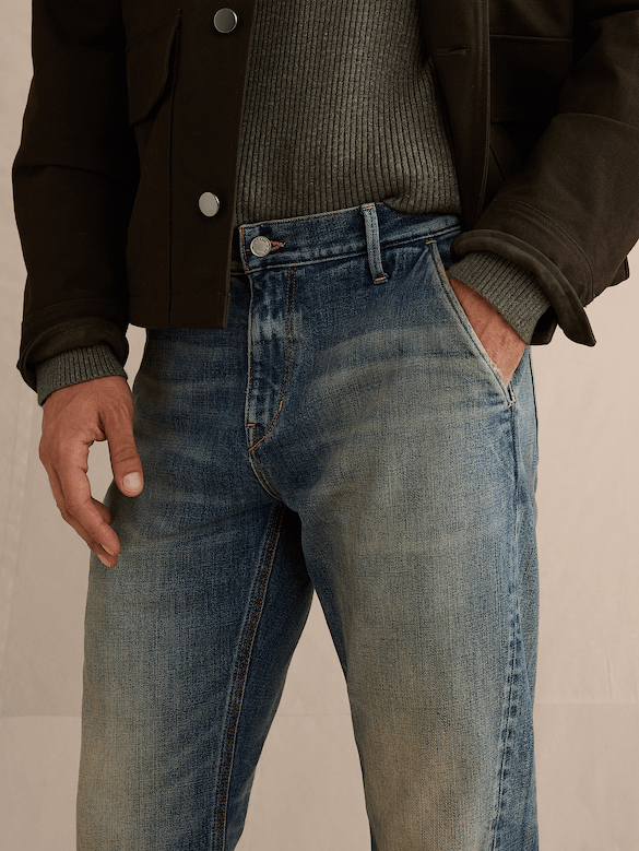 Straight Twisted Seam Jean