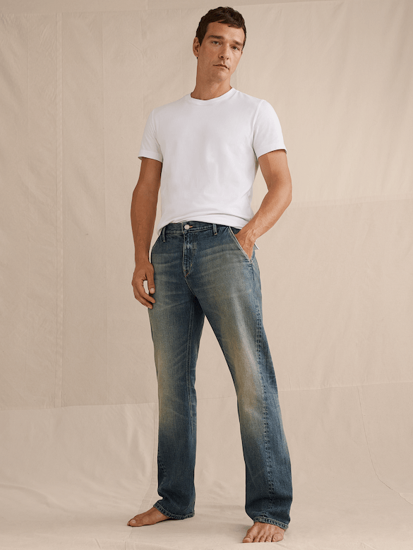 Straight Twisted Seam Jean