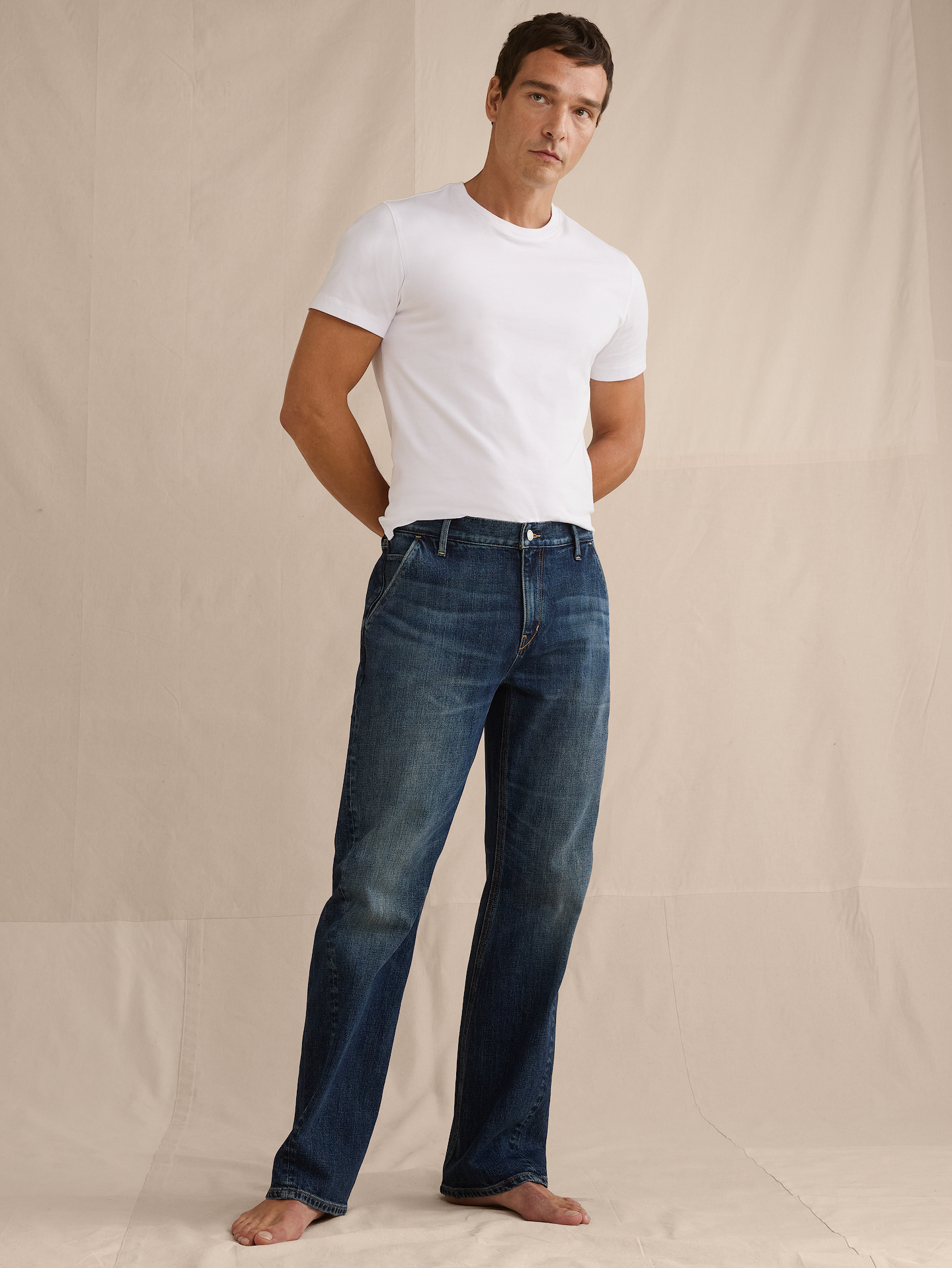 Image number 5 showing, Straight Twisted Seam Jean