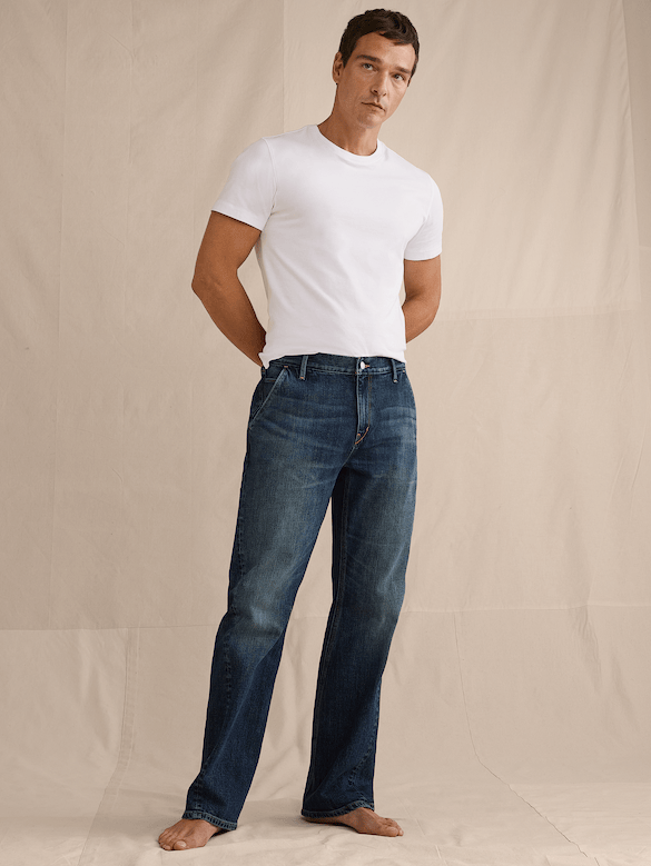 Straight Twisted Seam Jean