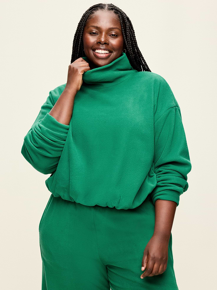 Image number 7 showing, Performance Fleece Funnel Neck Pullover