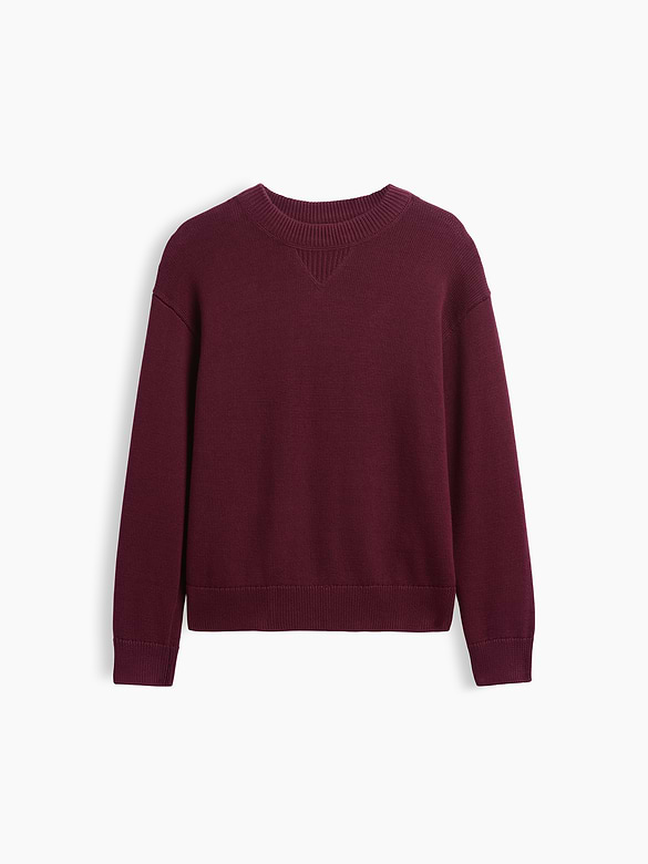 100% Cotton Relaxed Sweater
