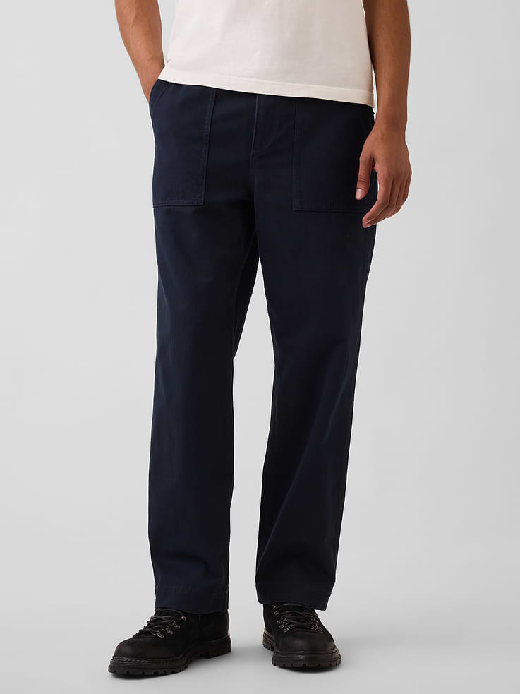 Image number 2 showing, Herringbone '90s Loose Pants