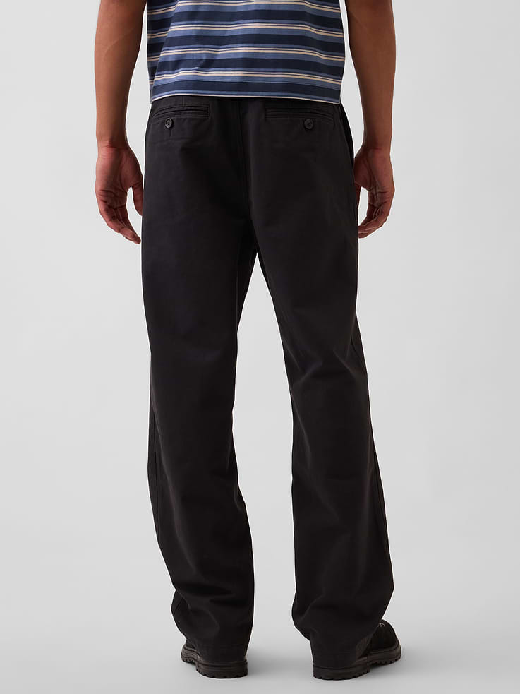 Image number 3 showing, Heavyweight Twill Baggy Khakis