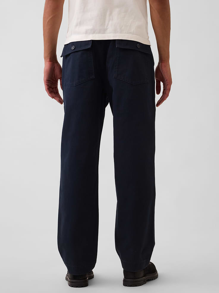 Image number 4 showing, Herringbone '90s Loose Pants
