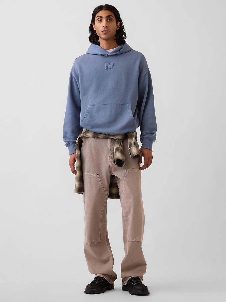 Image number 2 showing, Heavyweight Oversized Logo Hoodie