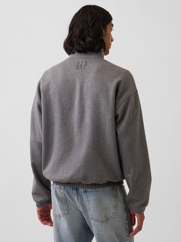 Heavyweight Oversized Zip Jacket