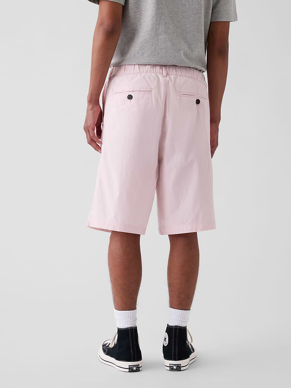 Gap × Malbon Textured Poplin Baggy Shorts