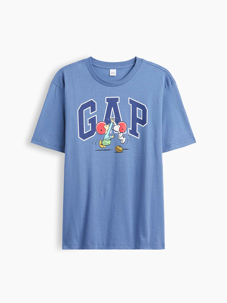 Image number 5 showing, Peanuts Everyday Soft Relaxed Gap Logo T-Shirt
