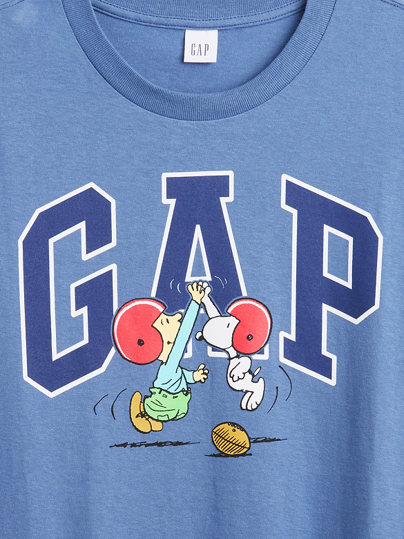 Peanuts Everyday Soft Relaxed Gap Logo T-Shirt