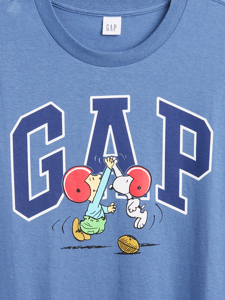 Image number 4 showing, Peanuts Everyday Soft Relaxed Gap Logo T-Shirt