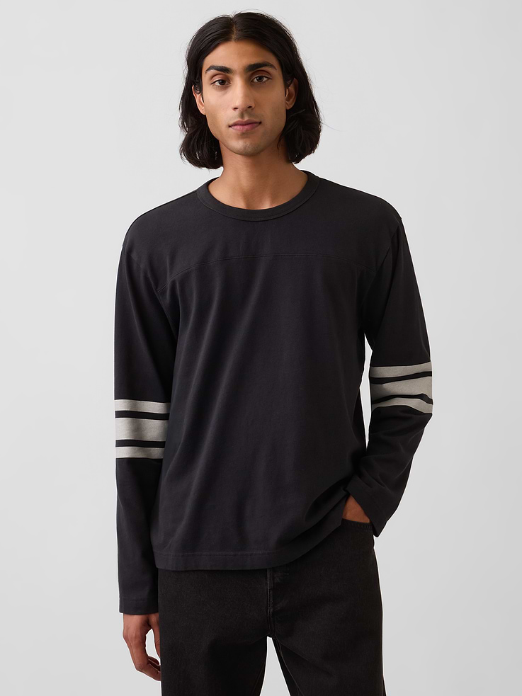 Image number 1 showing, Heavyweight Varsity T-Shirt