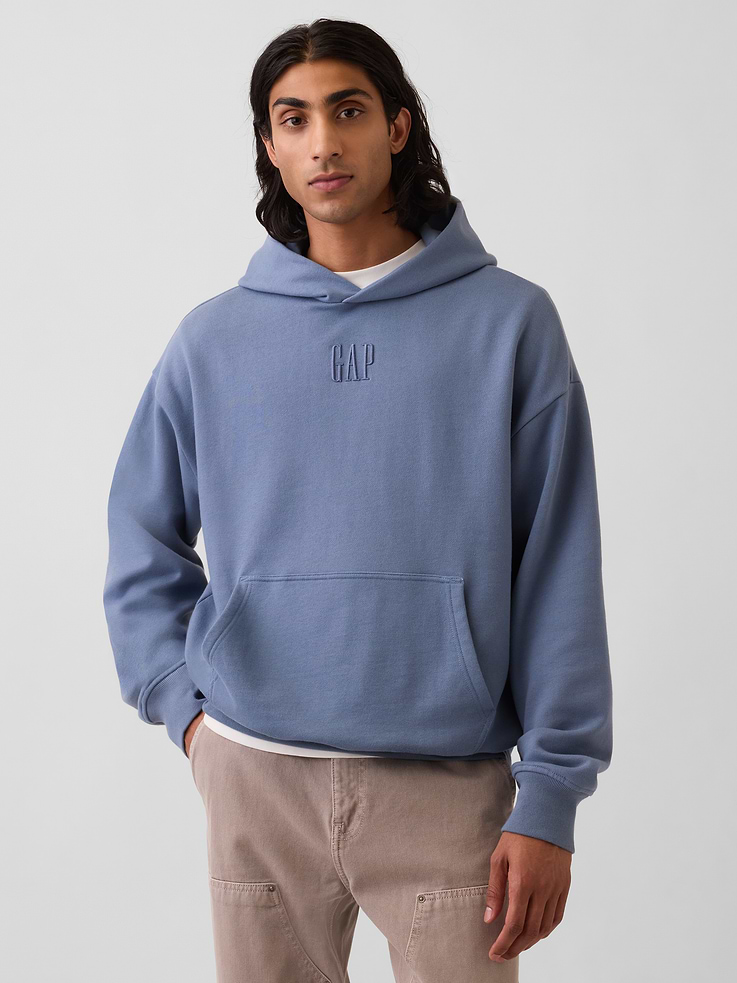 Image number 1 showing, Heavyweight Oversized Logo Hoodie
