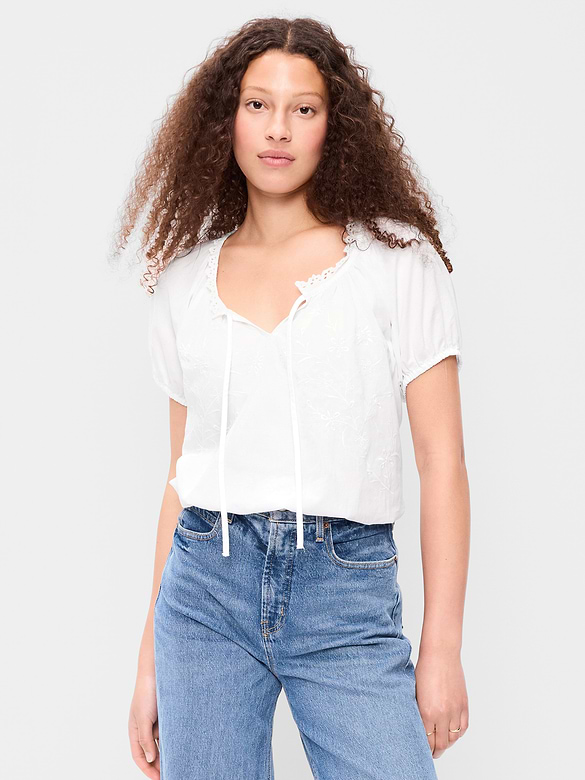 Bubble Hem Top